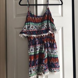 A colorful romper